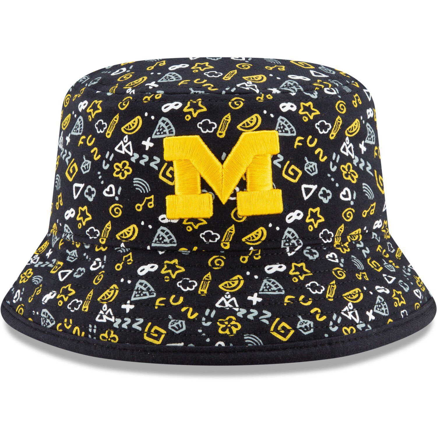 michigan wolverines bucket hat