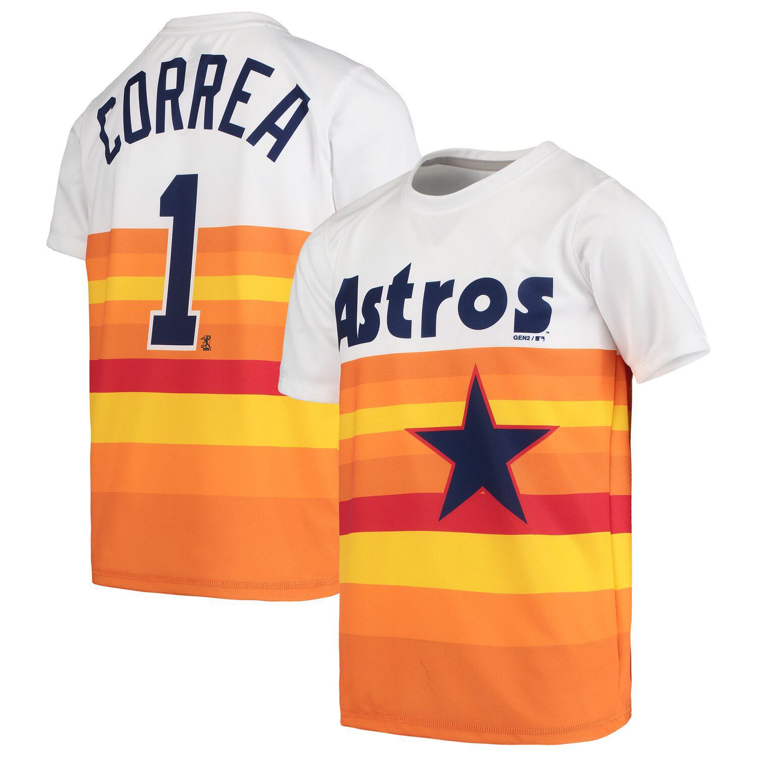 youth astros throwback jersey