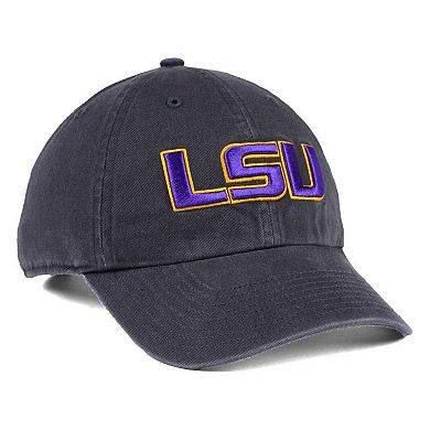LSU Tigers '47 Clean Up Adjustable Hat - Charcoal