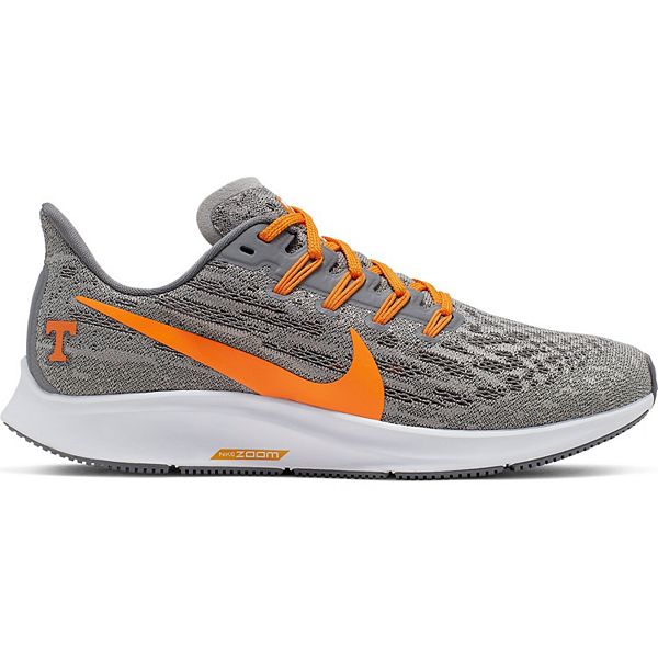 Women's Nike Gray/Tennessee Orange Tennessee Volunteers Air Zoom Pegasus 36 Running Shoes