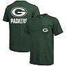 Green Bay Packers Majestic Threads Tri-Blend Pocket T-Shirt - Heathered Green