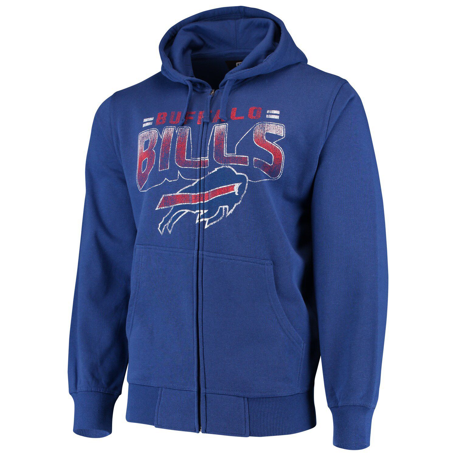 Nike Red Buffalo Bills Fan Gear Wordmark Performance Pullover Hoodie