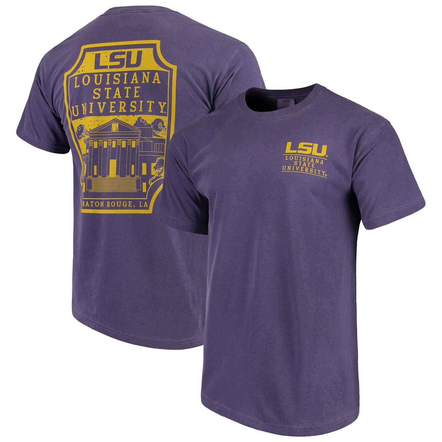 lsu t shirt mens