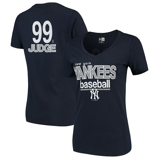 Aaron Judge New York Yankees 5th & Ocean by New Era Women's Baby Jersey  Flipped Number
