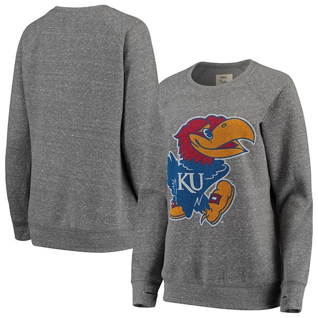 Kansas jayhawks hotsell crewneck sweatshirt