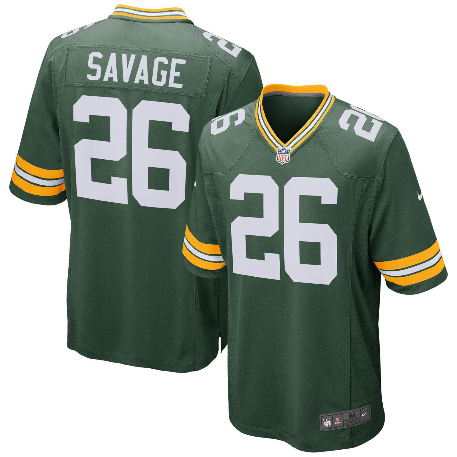 green bay packers savage jersey