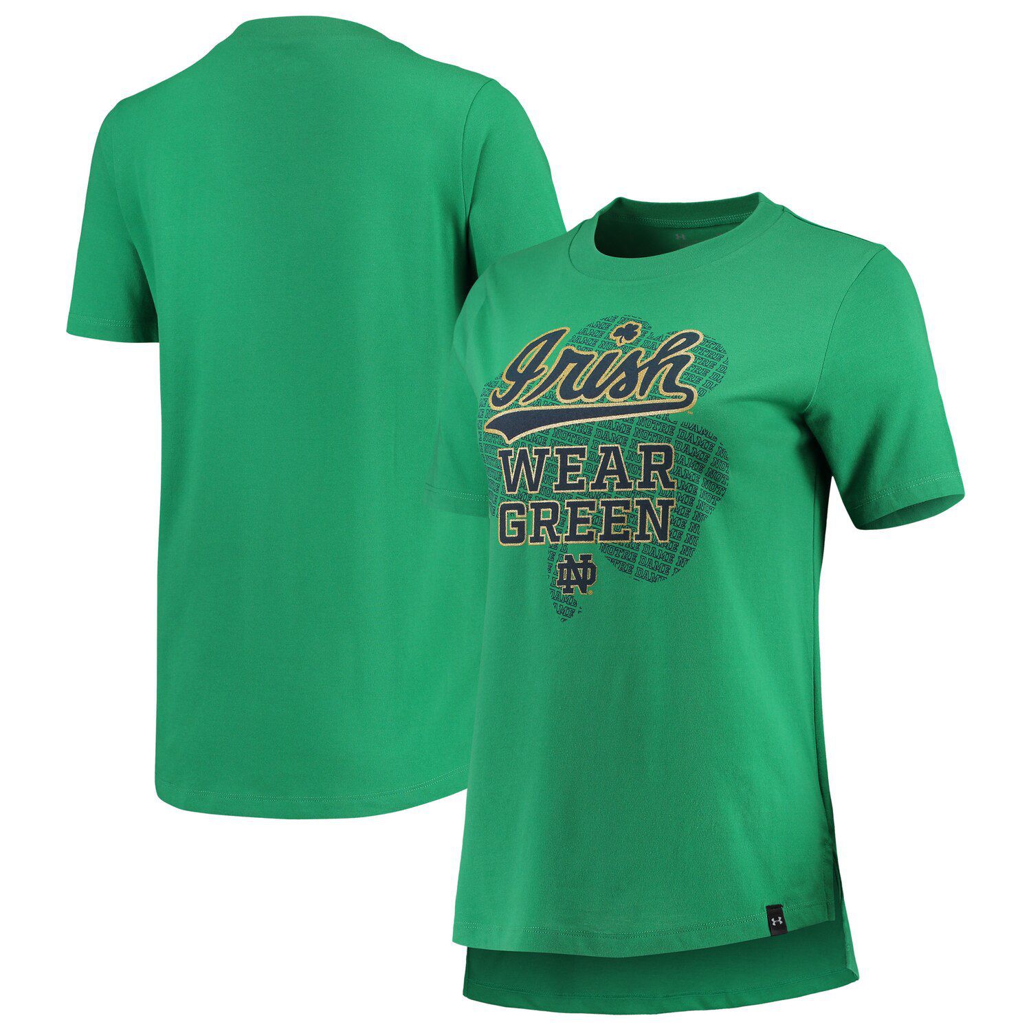 green under armour shirt womens