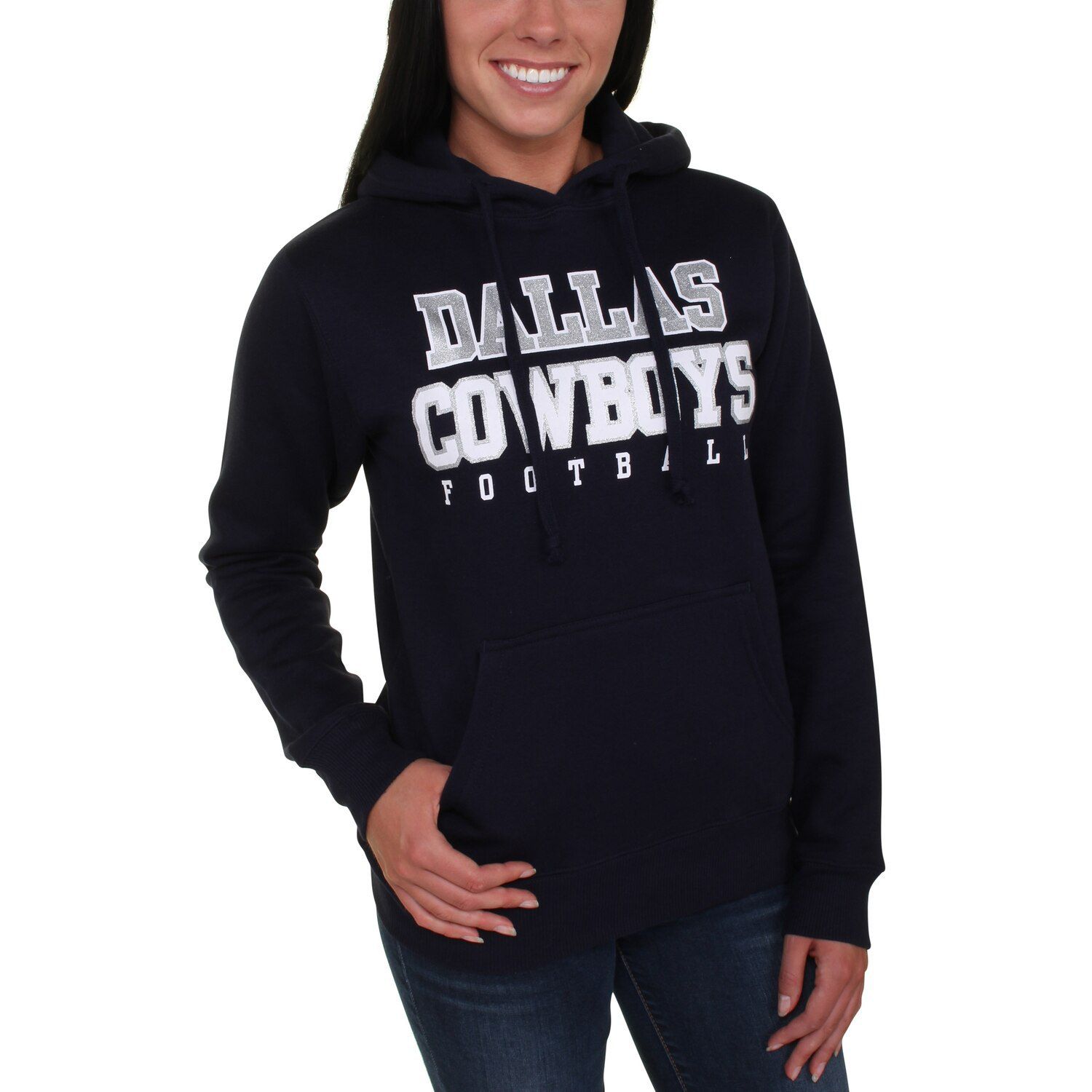 Dallas Cowboys Women's Practice Glitter 
