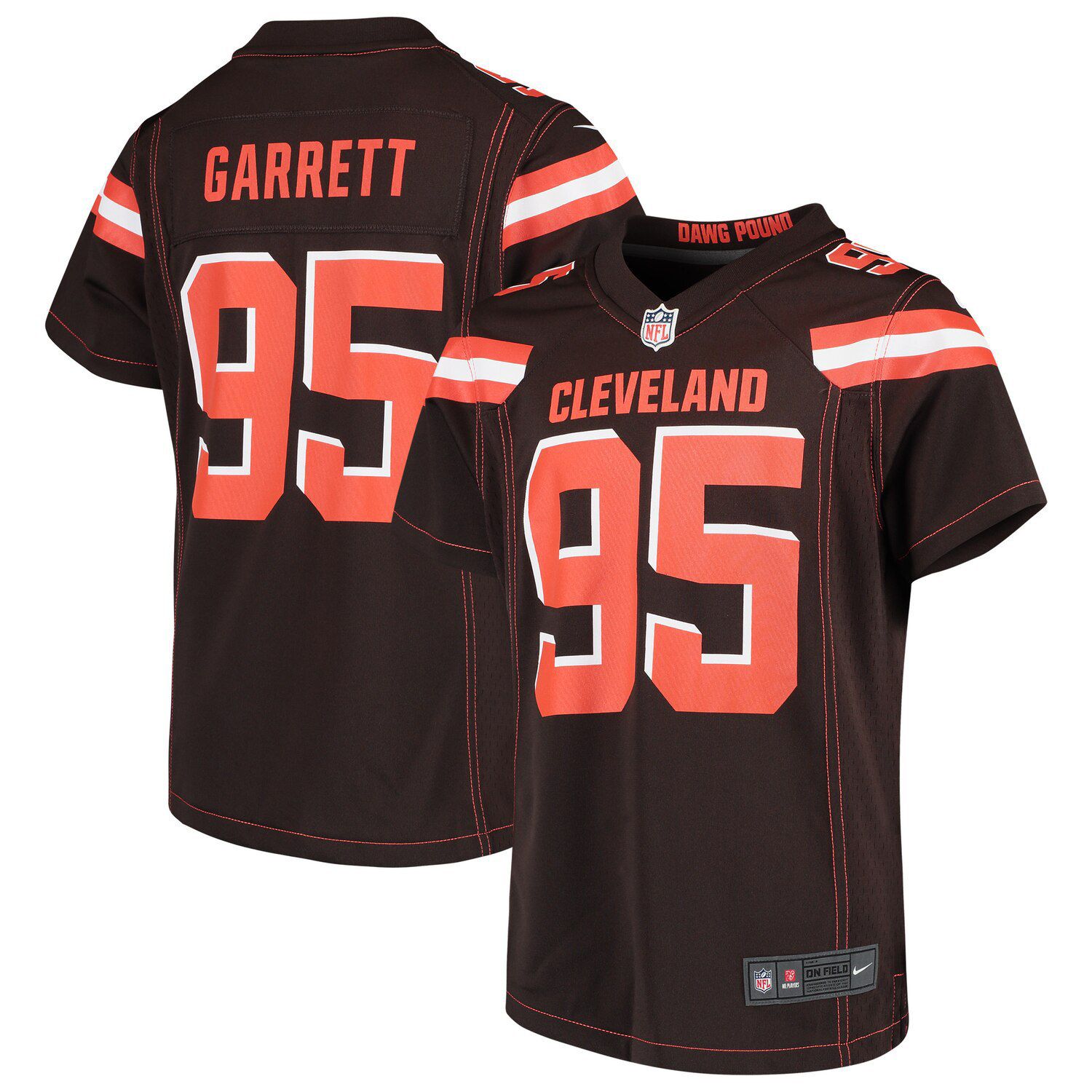 myles garrett youth jersey