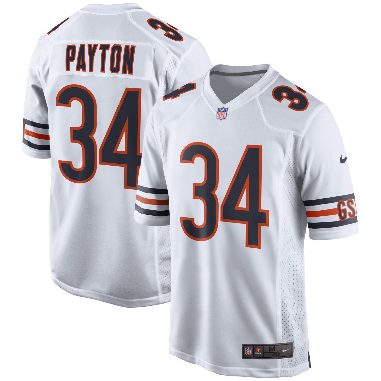 Nike Walter Payton White Chicago Bears 