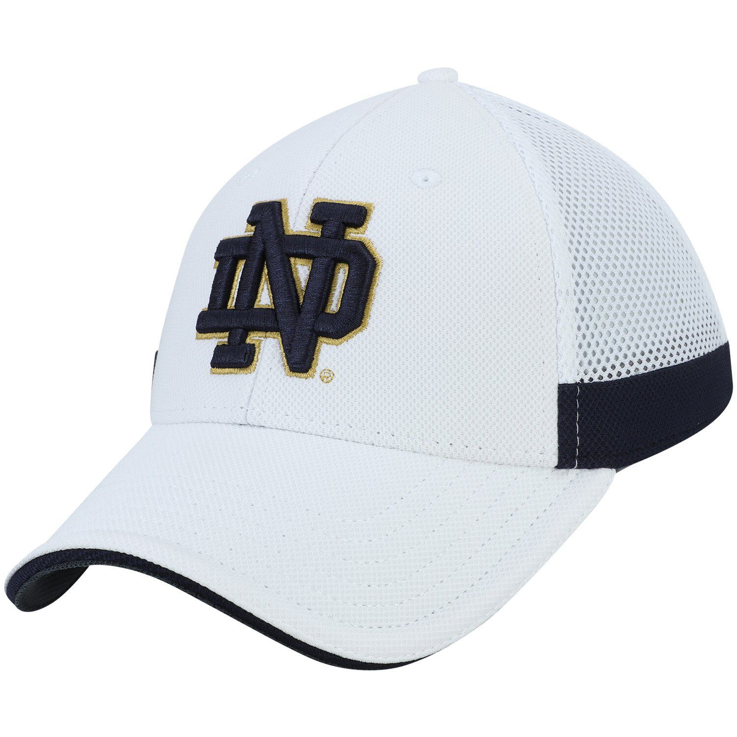 white notre dame hat