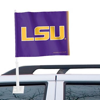 LSU Tigers WinCraft 12" x 15" Double-Sided Car Flag