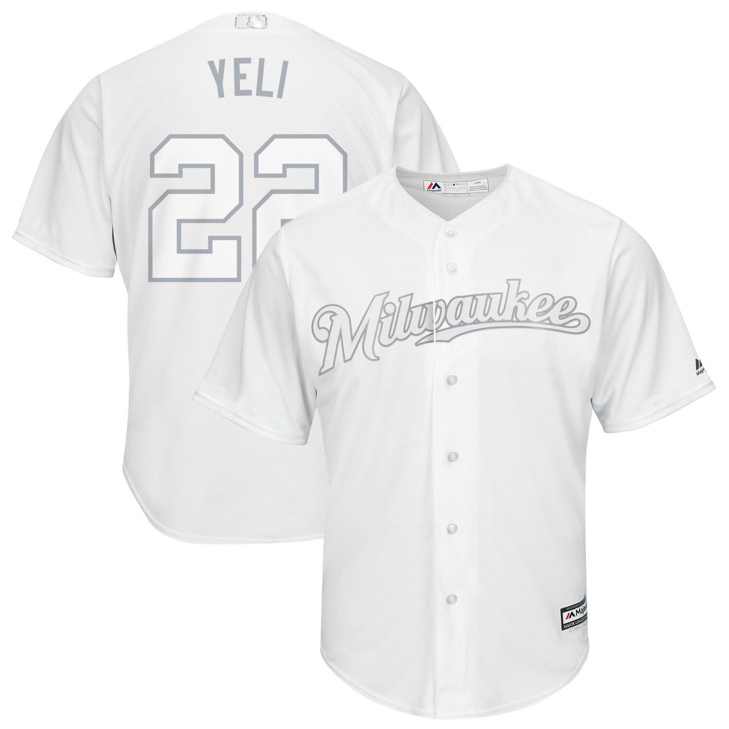 yelich players weekend jersey