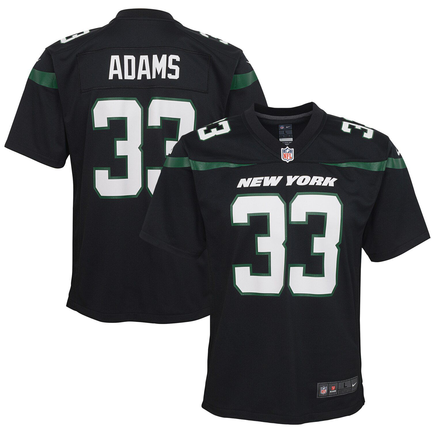 jamal adams jersey black