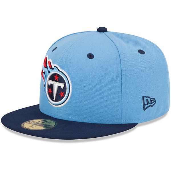 Men's New Era Navy Tennessee Titans Alternate Logo Omaha Low Profile  59FIFTY Fitted Hat