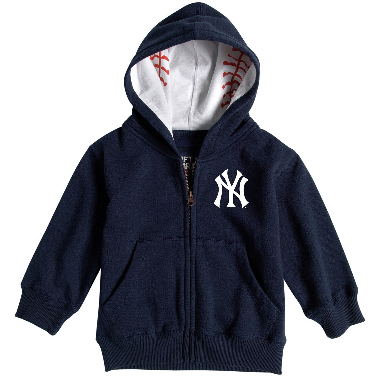 yankees zip up sweatshirt