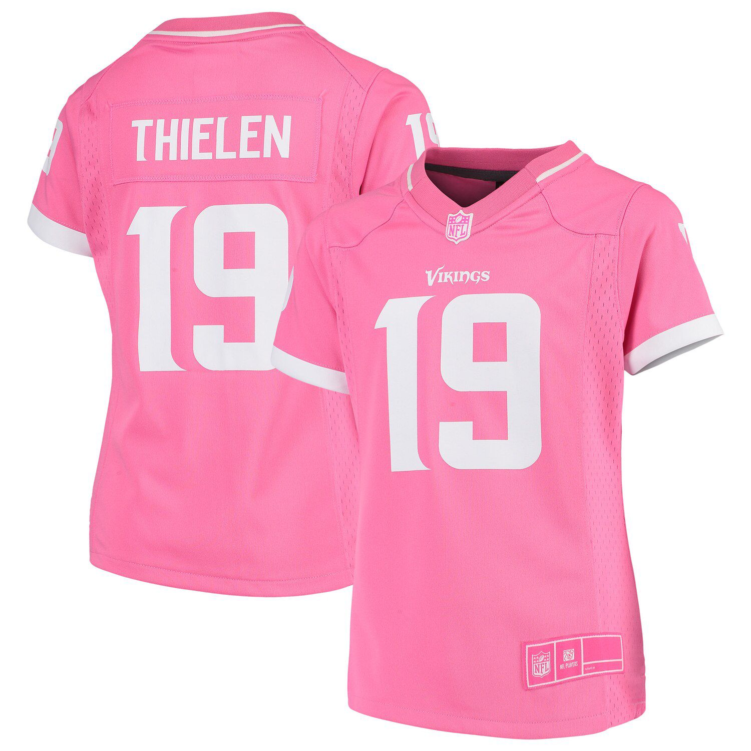 minnesota vikings pink jersey