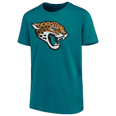 Youth Teal Jacksonville Jaguars Team Logo T-Shirt