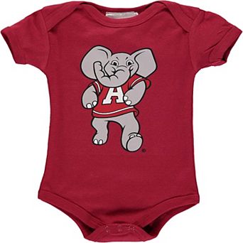 Infant Crimson Alabama Crimson Tide Big Logo Bodysuit