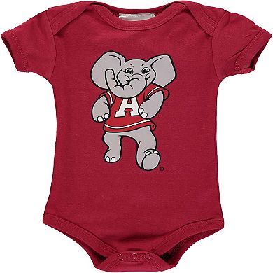 Infant Crimson Alabama Crimson Tide Big Logo Bodysuit