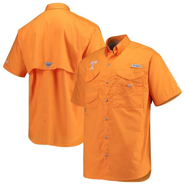 Men's Columbia Tenn Orange Tennessee Volunteers PFG Tamiami Shirt