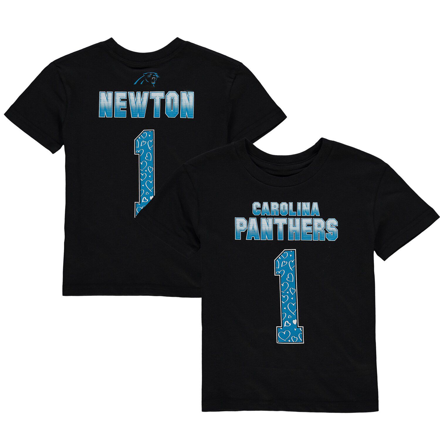 girls carolina panthers shirt