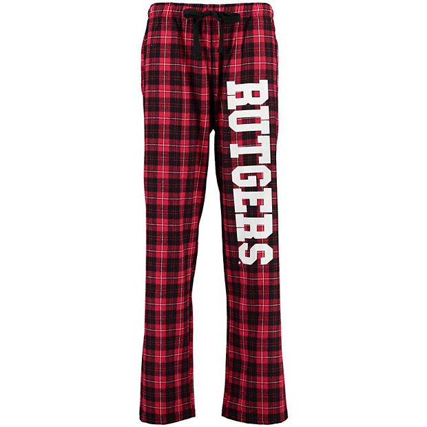 Women s Scarlet Rutgers Scarlet Knights Flannel Pajama Pants