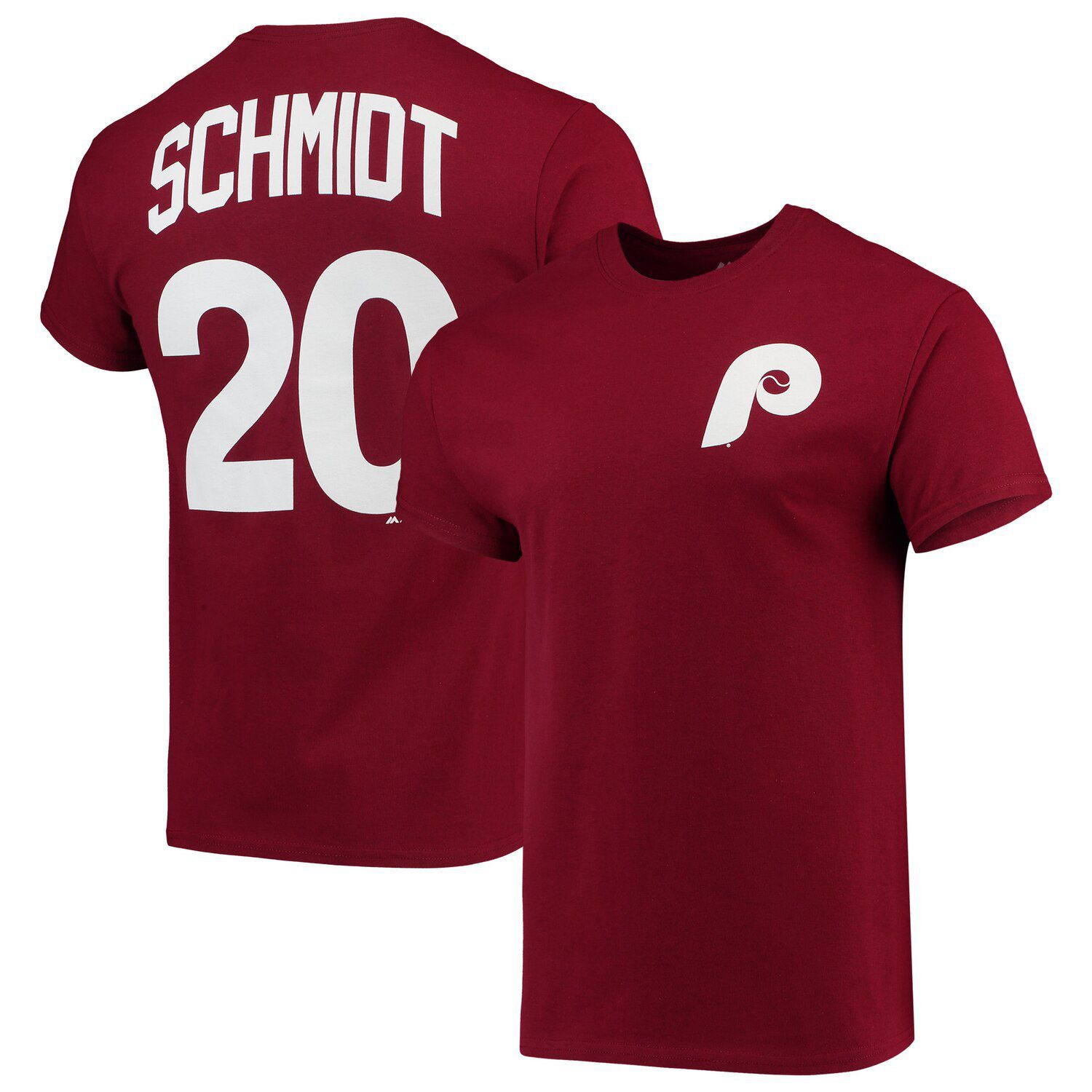 phillies maroon t shirt