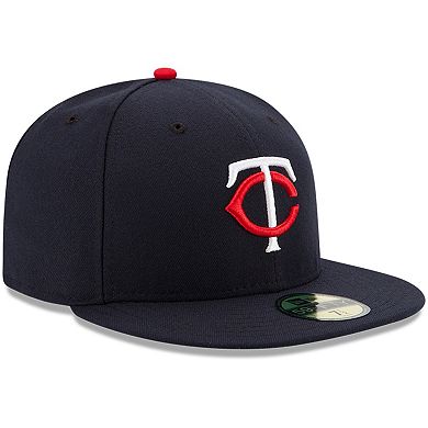 Youth New Era Navy Minnesota Twins Authentic Collection On-Field Home 59FIFTY Fitted Hat