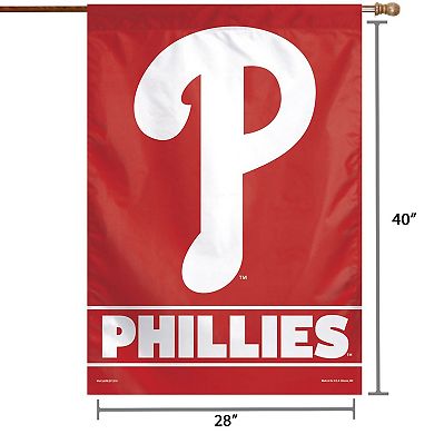 WinCraft Philadelphia Phillies 28" x 40" Primary Logo Single-Sided Vertical Banner