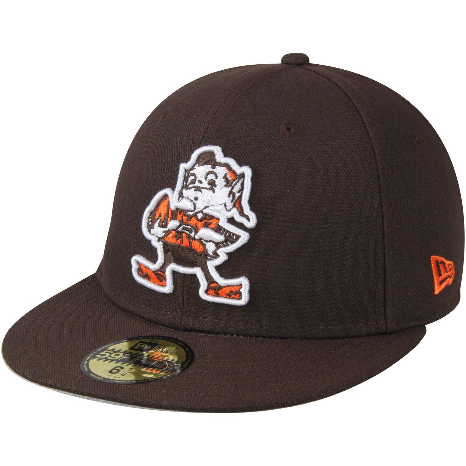 cleveland browns fitted hat