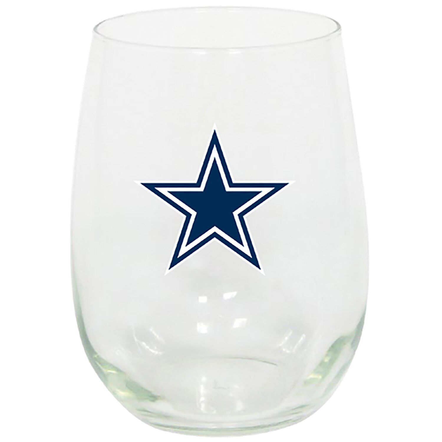 Dallas Cowboys 15oz Stemless Wine Glass   4061938