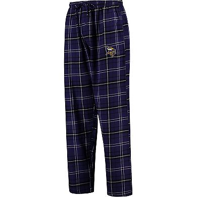 Men's Concepts Sport Purple Minnesota Vikings Ultimate Plaid Flannel Pajama Pants