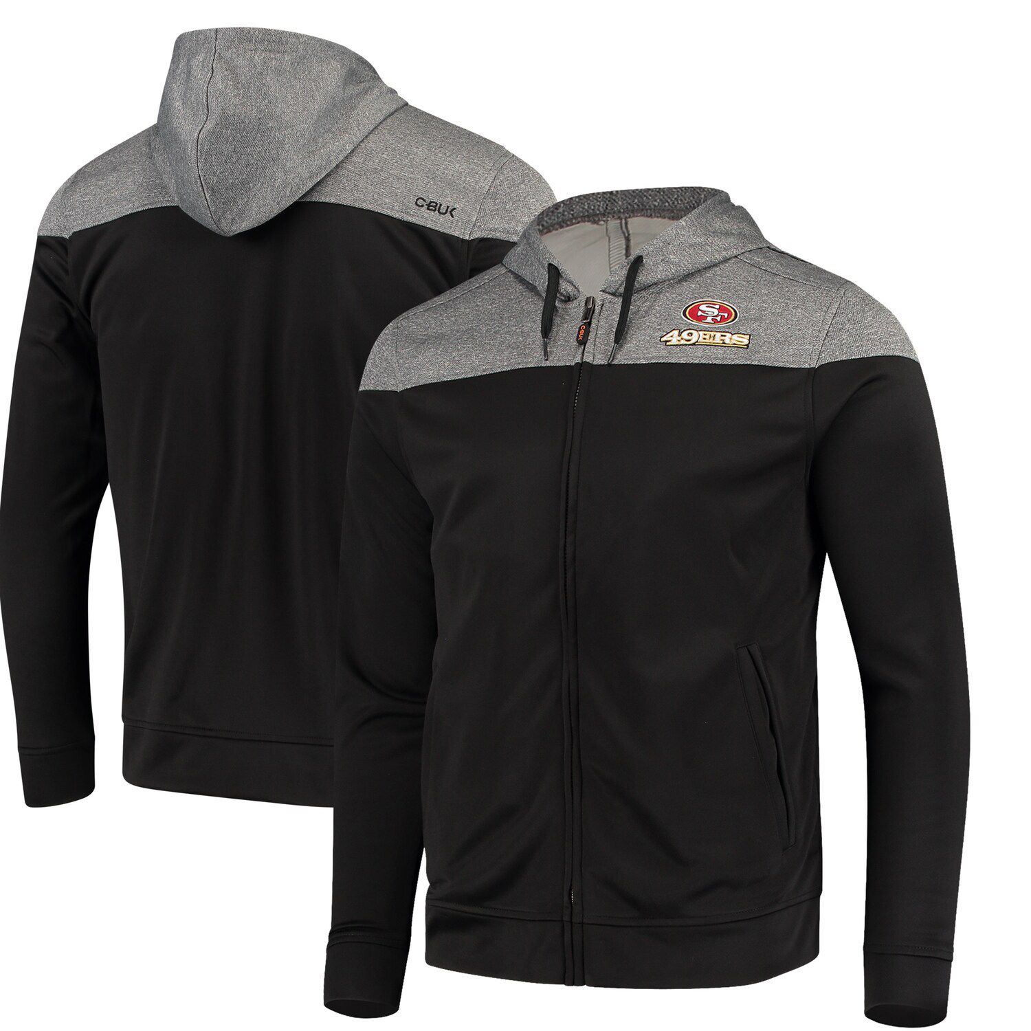 49ers zip hoodie