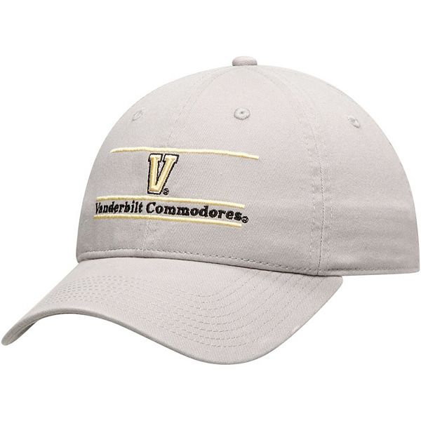 The Game Men's Vanderbilt Commodores White Bar Adjustable Hat