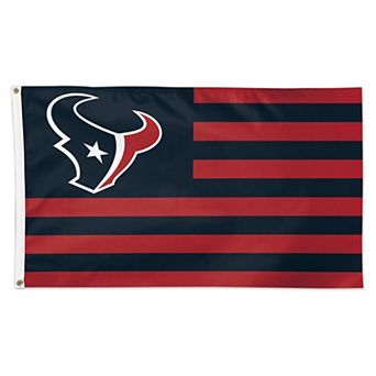 WinCraft Houston Texans 3' x 5' Americana Stars & Stripes Deluxe Flag