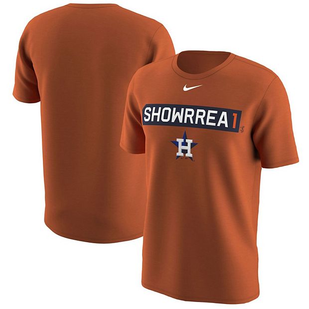 Men's Nike Carlos Correa Orange Houston Astros Legend Player Nickname Name  & Number T-Shirt