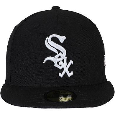 Men's New Era Black Chicago White Sox 2005 World Series Wool 59FIFTY Fitted Hat