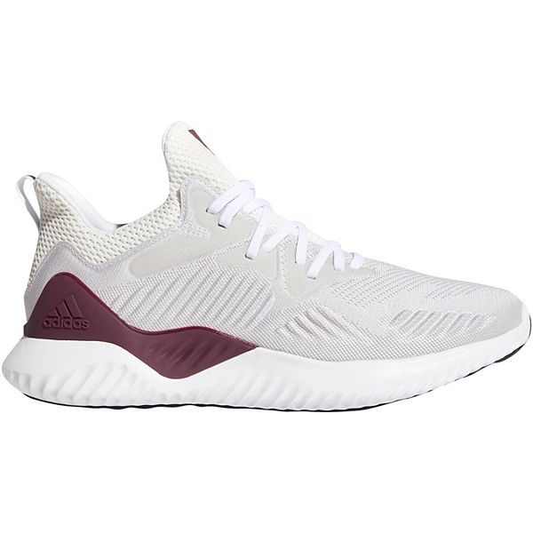 Men S Adidas White Maroon Mississippi State Bulldogs Alphabounce Beyond Shoes