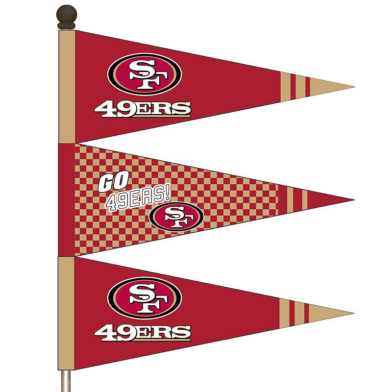 UPC 808412634260 product image for San Francisco 49ers Wind Spinner | upcitemdb.com