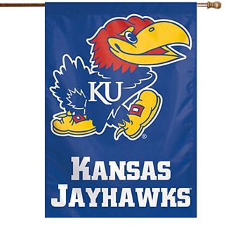 WinCraft Kansas Jayhawks 28" x 40" Full Name Single-Sided Vertical Banner