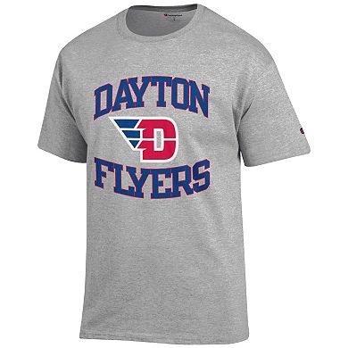 Men's Champion Gray Dayton Flyers Tradition T-Shirt