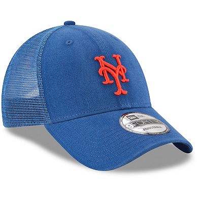 Men's New Era Royal New York Mets Trucker 9FORTY Adjustable Snapback Hat