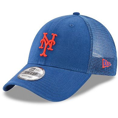 Men's New Era Royal New York Mets Trucker 9FORTY Adjustable Snapback Hat