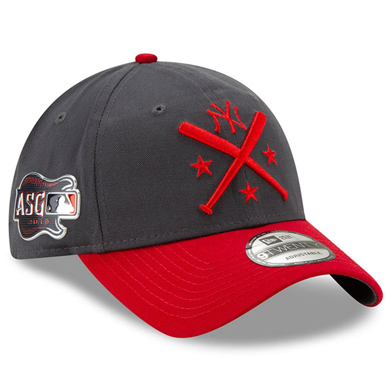 all red yankees hat