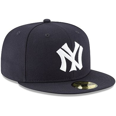 Men's New Era Navy New York Yankees Cooperstown Collection Wool 59FIFTY Fitted Hat