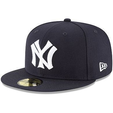 Men's New Era Navy New York Yankees Cooperstown Collection Wool 59FIFTY Fitted Hat