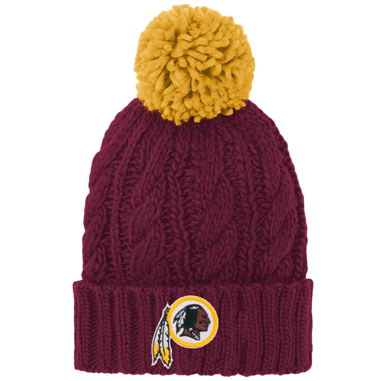 washington redskins knit hat