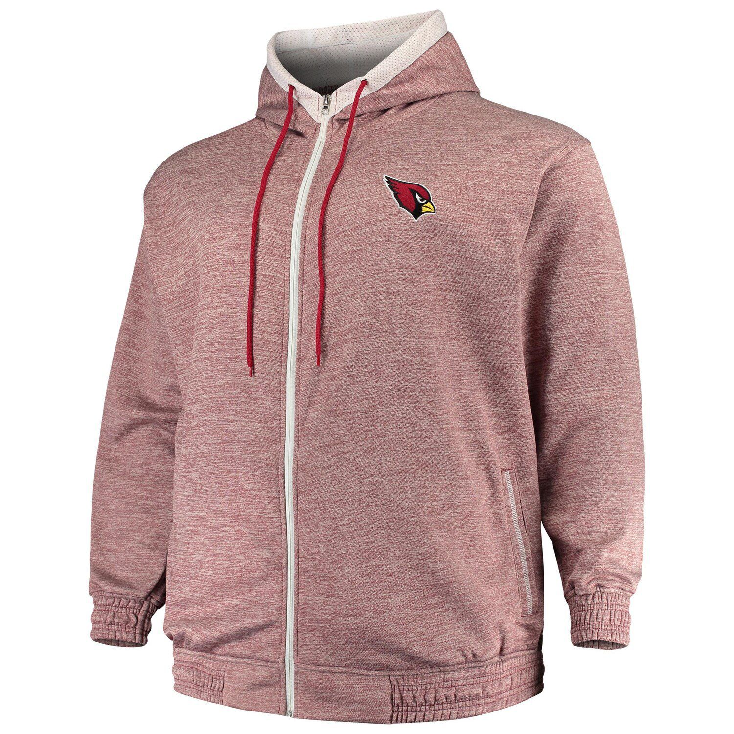 arizona cardinals zip hoodie