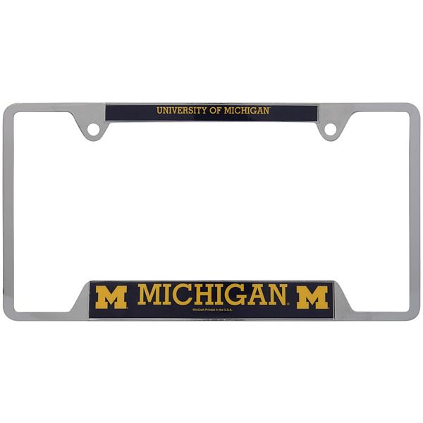 WinCraft Michigan Wolverines License Plate Frame